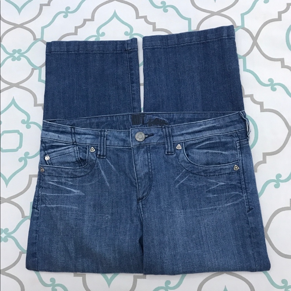 💙👖KUT💗FROM THE💗KLOTH👖💙29 7/8 24” CROPS! EUC! - Picture 5 of 8